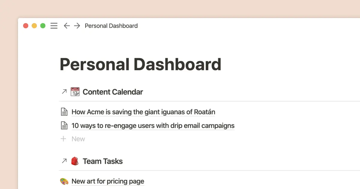 Using linked databases