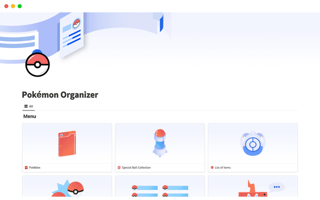 Pokémon Organizer