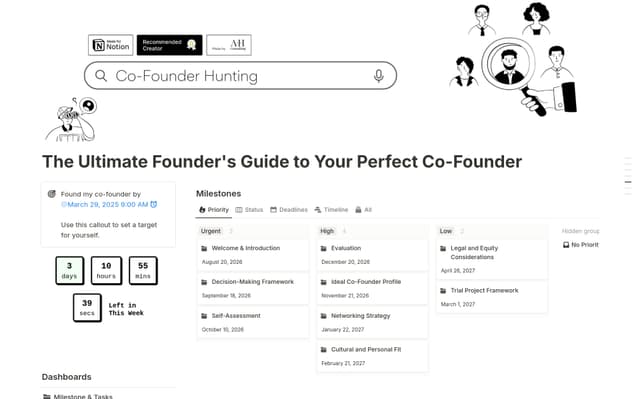 Co-founder matching