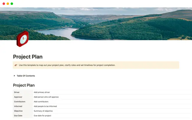 Project Plan