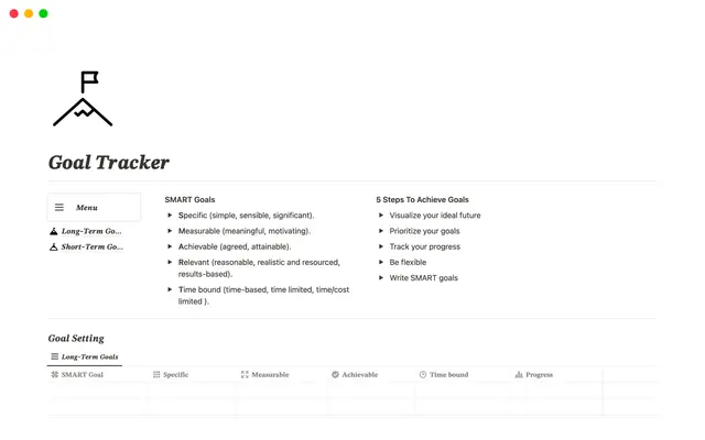 Goal Tracker