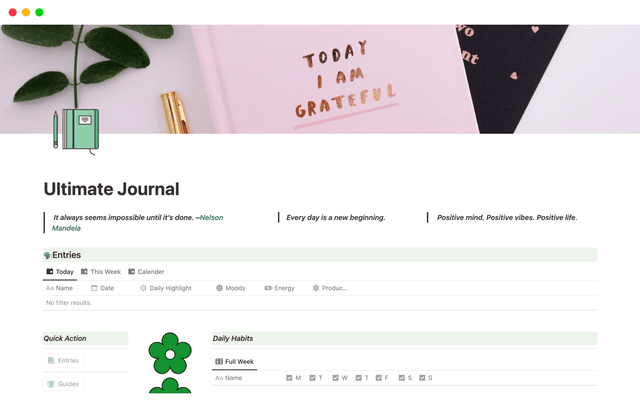 Ultimate Journal