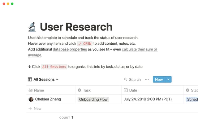 User research