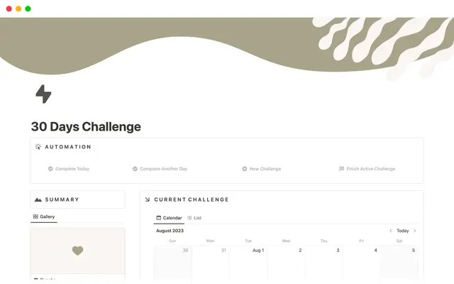 30 Days Challenge