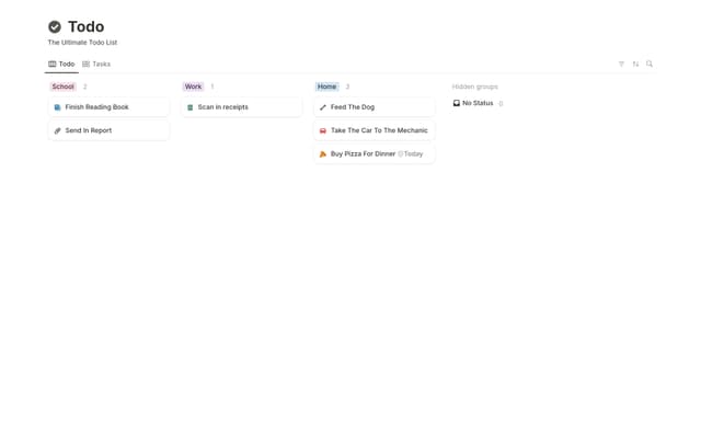 Todo Minimalistic