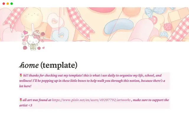 pastel dashboard <3