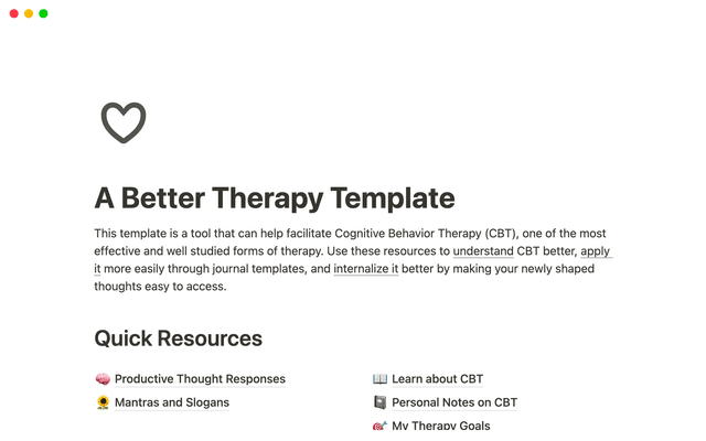 A better therapy